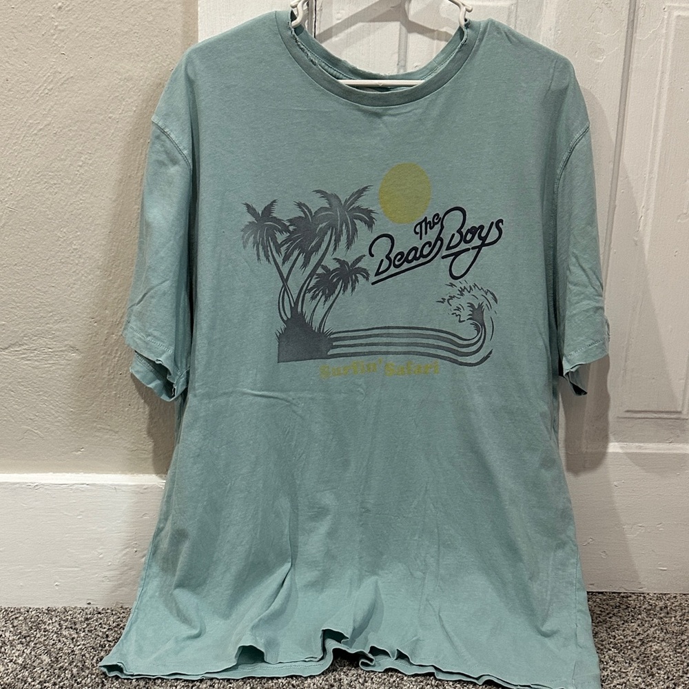 American Eagle Outfitters Graphic Tee - Teal